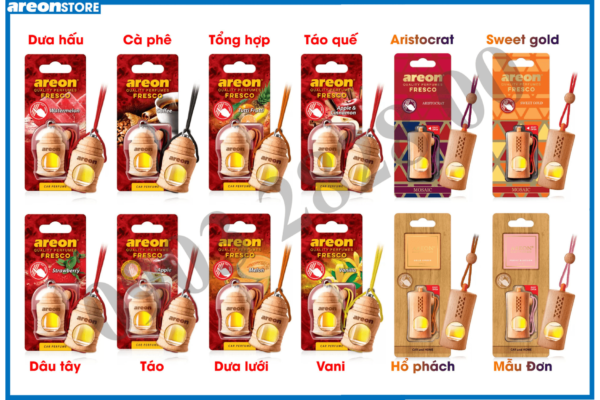 Tinh dầu thơm xe hơi Areon