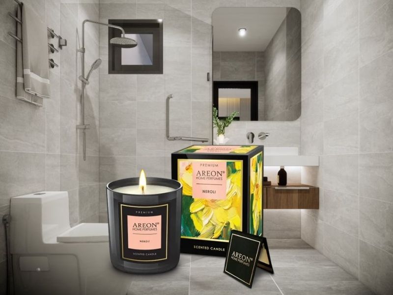 cách làm thơm phòng như khách sạn từ nến thơm Areon