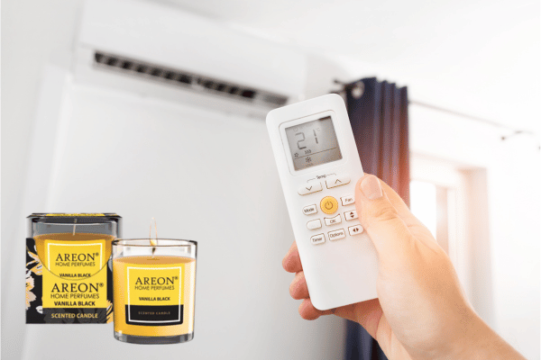 đốt nến thơm trong phòng máy lạnh