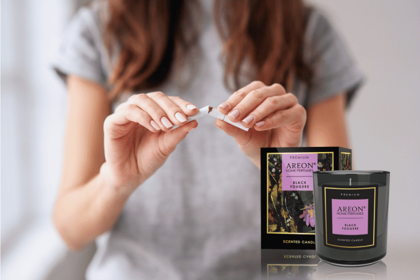 nến thơm khử mùi thuốc lá