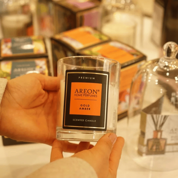 Areon Home Candle Premium Gold Amber