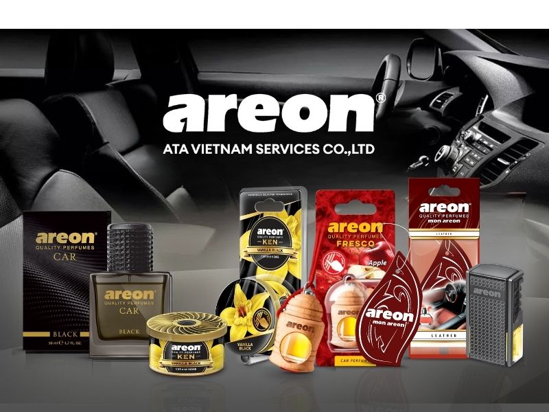 Nước hoa ô tô AREON