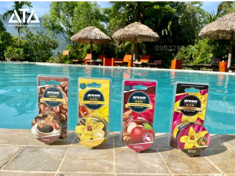 top sáp thơm ô tô Areon được yêu thích