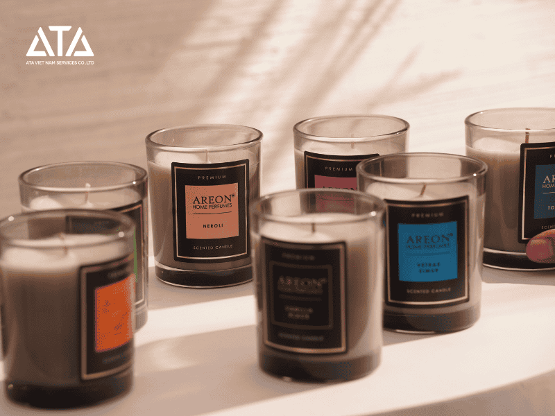 mùi hương set quà tặng nến thơm cao cấp