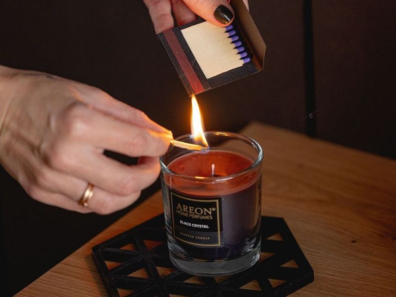 Lưu ý khi sử dụng nến thơm