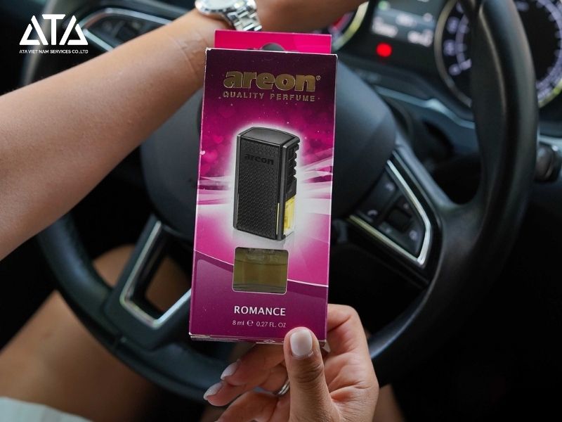 Nước hoa kẹp cửa gió ô tô Areon Car Romance