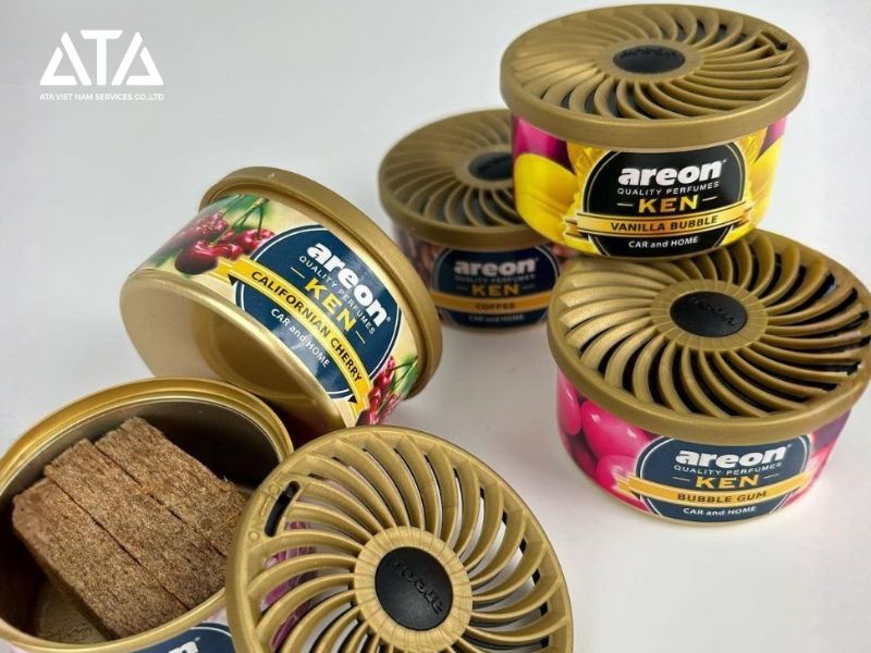 Nước hoa khử mùi ô tô sáp thơm areon