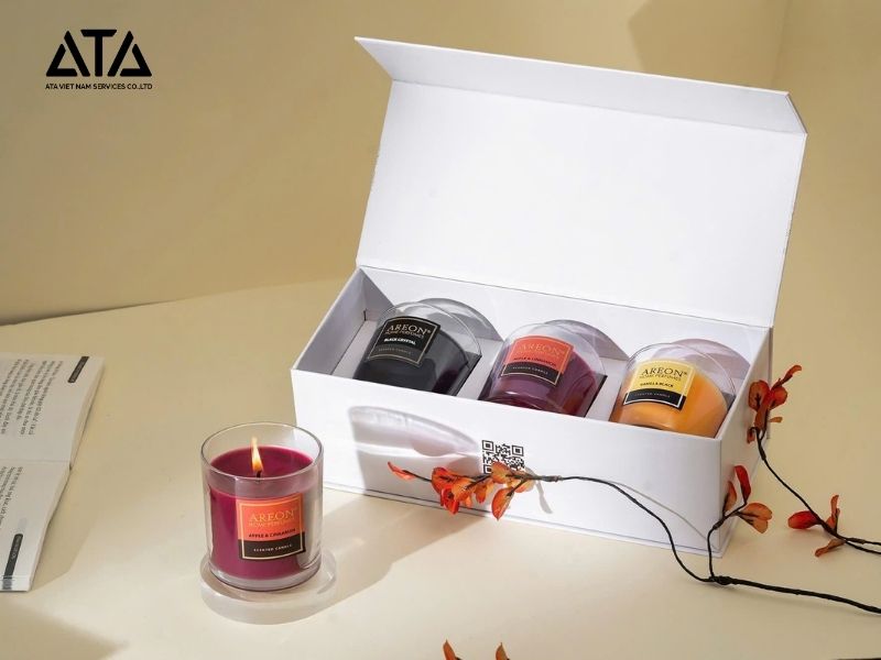 Set 3 nến thơm Areon cho bạn trai
