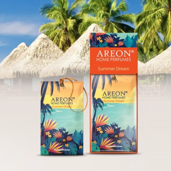 túi thơm treo tủ quần áo Areon sachet summer dream