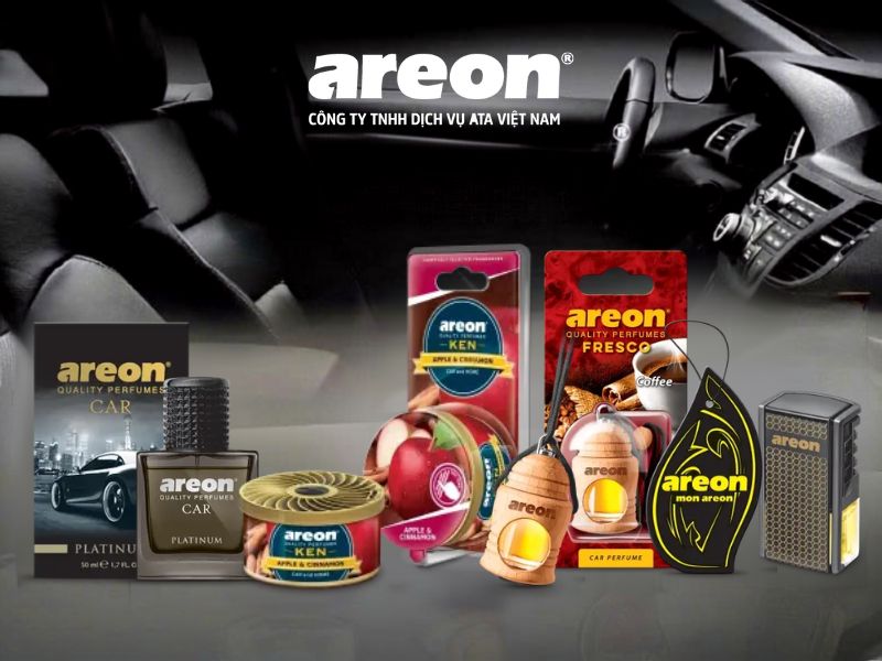 Nước hoa ô tô Areon